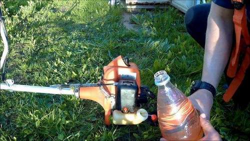 How to Dilute Gasoline For Hammer Trimmer