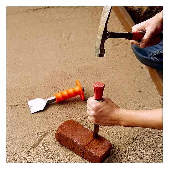 How To Cut A Brick At Home