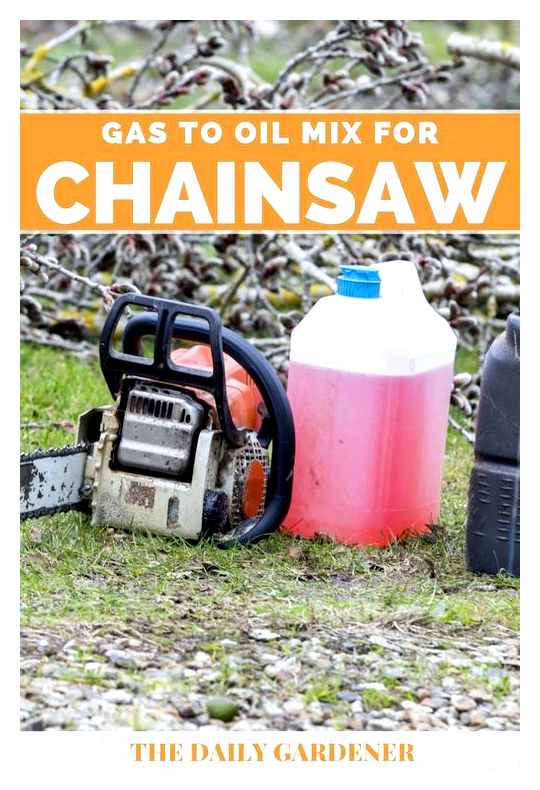 Proportions Of Oil And Gasoline For The Partner Chainsaw