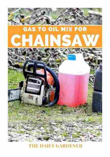 proportion, dilute, gasoline, chainsaw