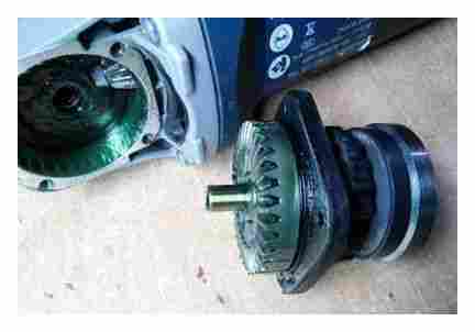 kind, lubricant, used, gearbox, angle, grinder