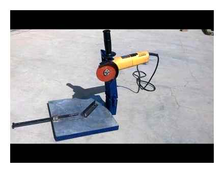 angle, grinder, stand
