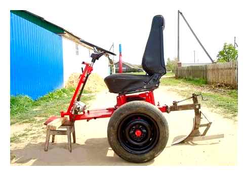 adapter, walk-behind, tractor, steering