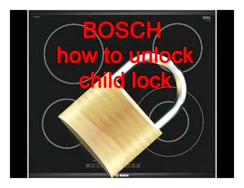 lock, bosch, induction