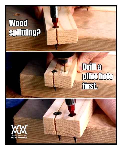 make, hole, wood, drill