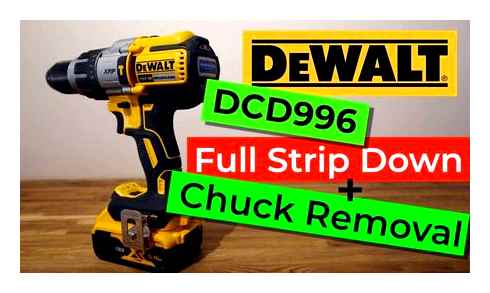 remove, chuck, dewalt, rotary, hammer