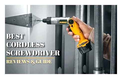 which, electric, screwdriver, choose, professional