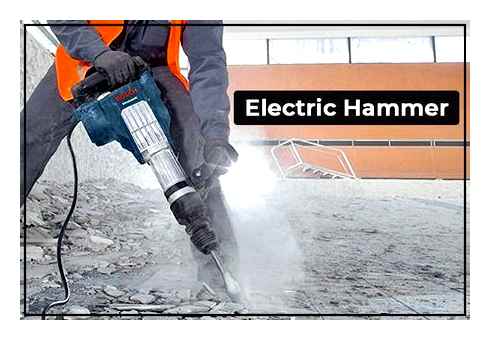 choose, electric, demolition, hammer