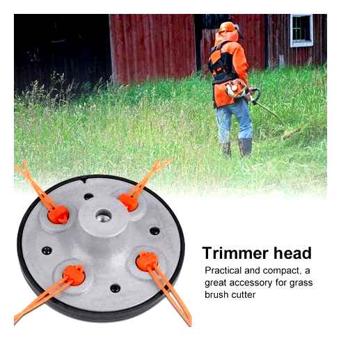 trimmer, grass, replacing, head, fishing, line