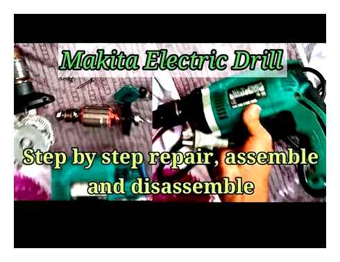 assemble, disassembled, electric, screwdriver, makita