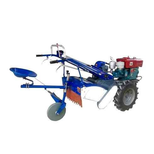 launching, walk, tractor, winter, working, cultivator
