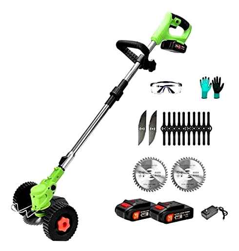 trimmer, grass, electric, attention