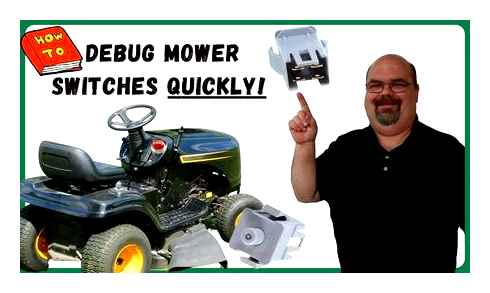 test, lawn, mower, ignition, switch, step-by-step