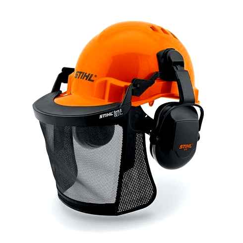stihl, forestry, helmet, review, chainsaw