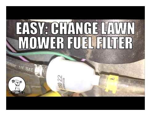 lawnmower, fuel, filter, direction, information