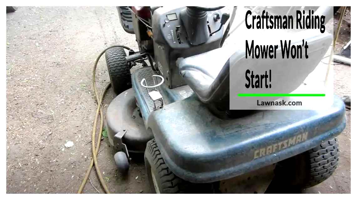 mower, running, smoothly, reasons, craftsman