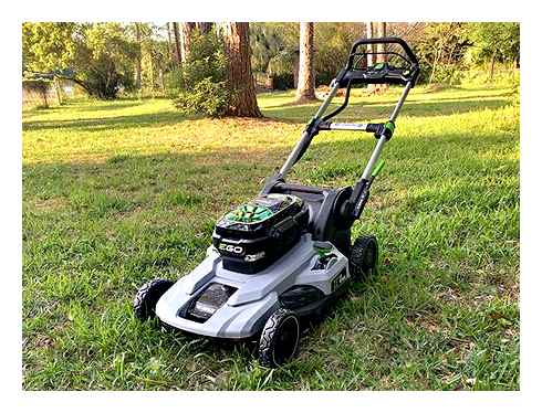 electric, propelled, lawn, mower, power