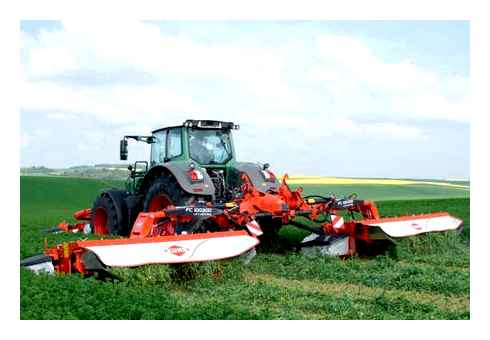 kuhn, front, mower, conditioner