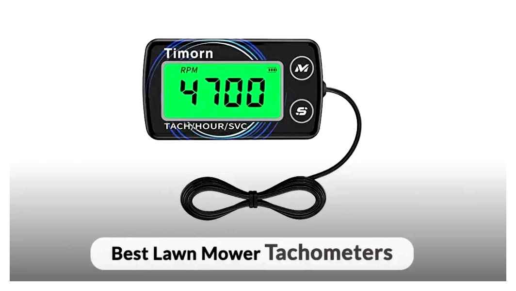 lawn, mower, best, small, engine, tachometers