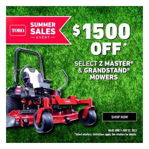 mowers, direct, military, discount, july, 2023